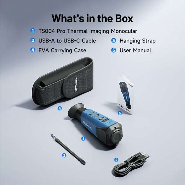 TOPDON 19mm Thermal Monocular