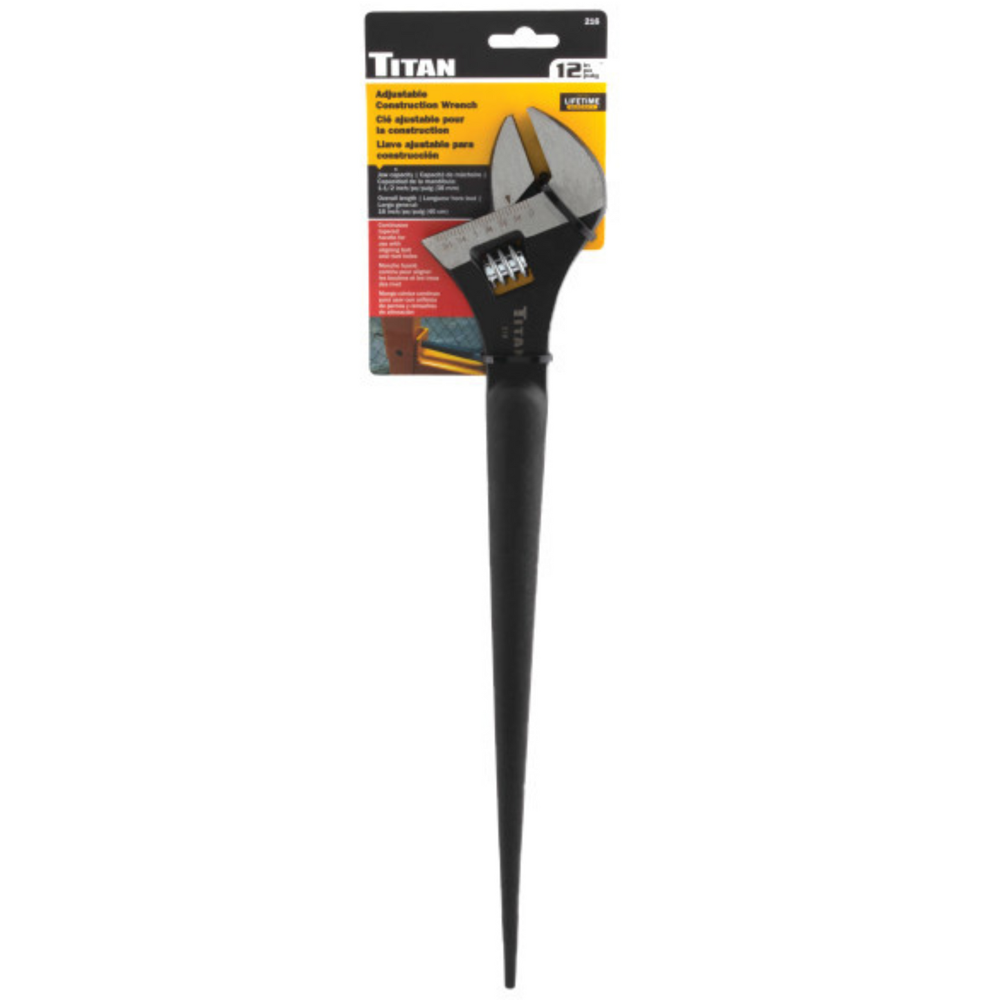 12 in. Adjustable Construction Wrench (216)