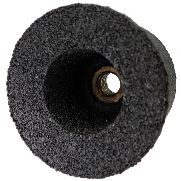 Shark Industries - Type 11 Coarse Cup Style Grinding Wheels – 4/3″, 5/3″, and 6/4″ Diameters x 2″ Height x 5/8-11 NC Arbor