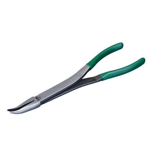 SK Tools USA - 11" 45 Degree Extra Long Bent Needle Nose Pliers