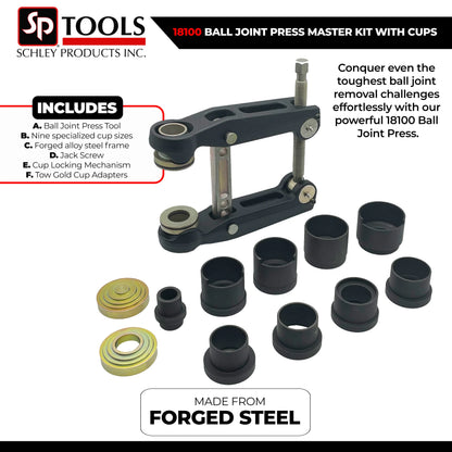 Schley Tools - HIGH PRESSURE BALL JOINT PRESS
