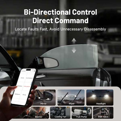 TOPDON Pocket-Size Bluetooth Scan Tool w/Bi-Directional Controls