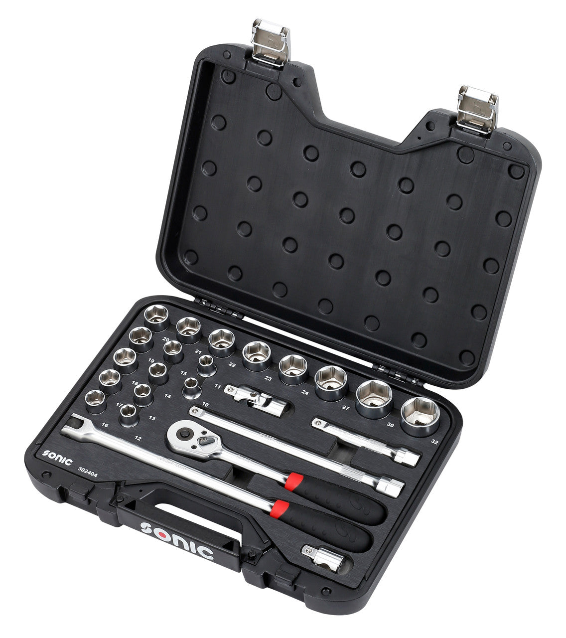 Sonic Tools - MCS Metric Socket Set 1/2", 24-pcs