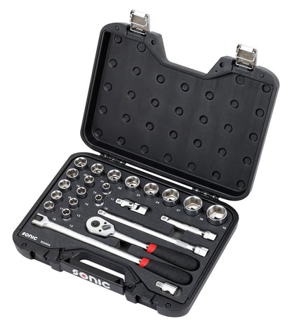 Sonic Tools - MCS Metric Socket Set 1/2", 24-pcs