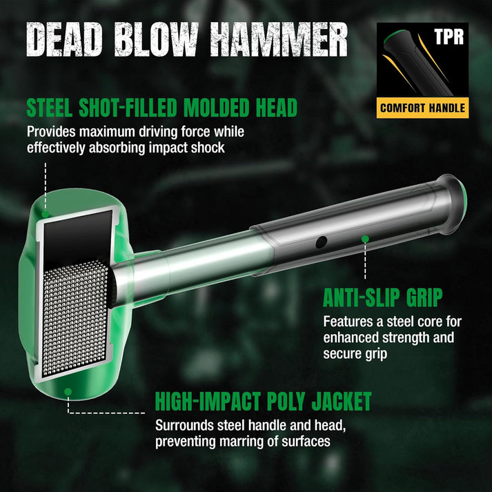 SK Tools USA - 28 oz. Dead Blow Hammer, SK02506
