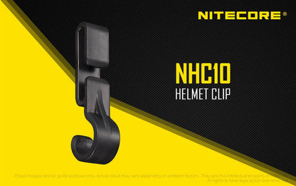 Nitecore NHC10 Helmet/Hard Hat Clips for HC60 HC70 HC30 NU10 NU20 NU30 Headlamps