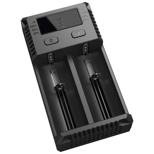Nitecore i2 Intellicharger Two-Channel Charger - for 18650 etc