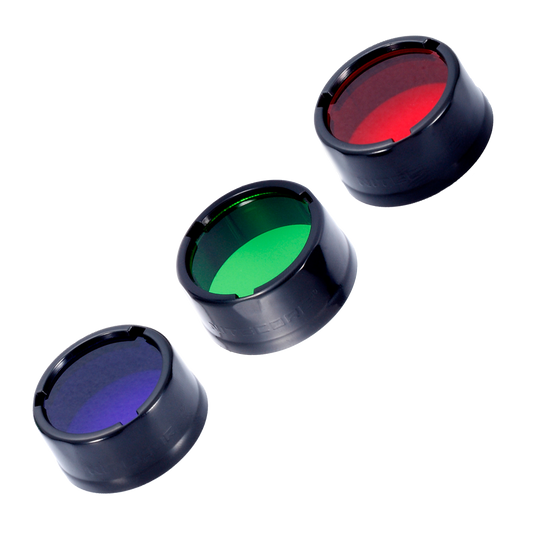 Nitecore 26mm Red, Green, or Blue Filter (NFR26, NFG26, NFB26) for MH12 Pro, MT1C Pro, and MT2C Pro