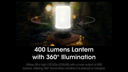 Nitecore LR70 3-in-1 3000 lumen USB-C Rechargeable Lantern Flashlight