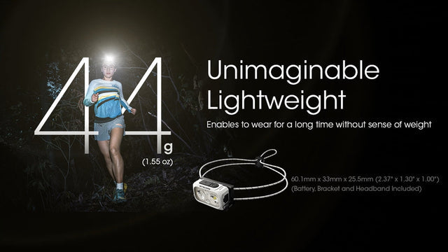 Nitecore NU21 360 Lumen Ultralight Rechargeable Headlamp