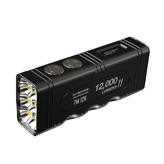 Nitecore TM12K 12,000 Lumen Rechargeable Flashlight