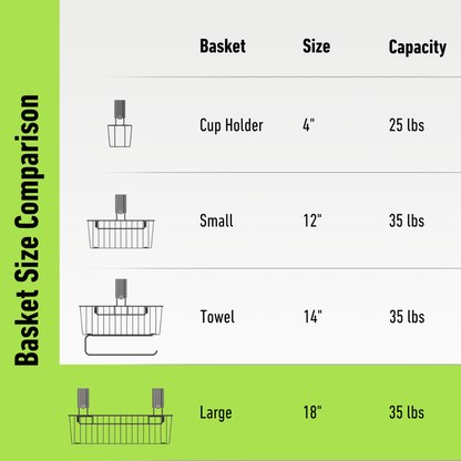 Gator Magnetics - Large Utility Magnetic Basket - Holds up to 35 lbs