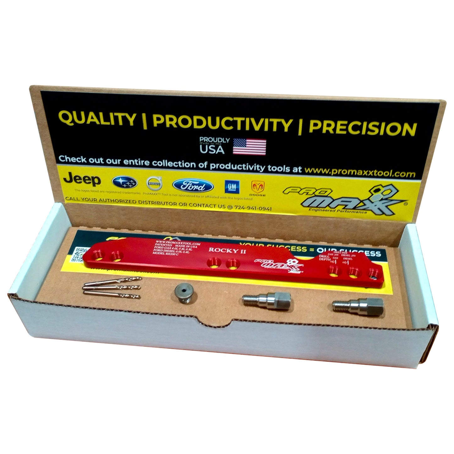 ProMAXX Tool Ford Gas 4.6L, 5.4L, 6.8L, and Diesel 6.0L, 6.4L Bolt Repair Kit