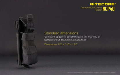 Nitecore NCP40 Holster for Nitecore Tactical Flashlight