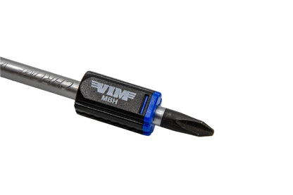 VIM Tools - MAGNETIC BIT HOLDER - 2 PACK GREEN & BLUE