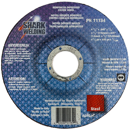Shark Industries - Cut-Off Wheel – Aluminum Oxide – Type 27 (Depressed Center)