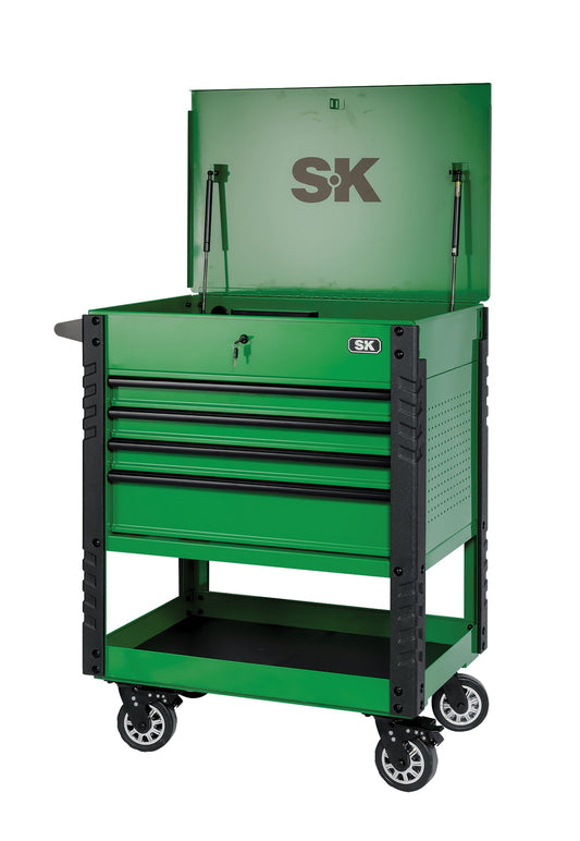 SK Tools USA - 35 in. 4-Drawer Tool Cart