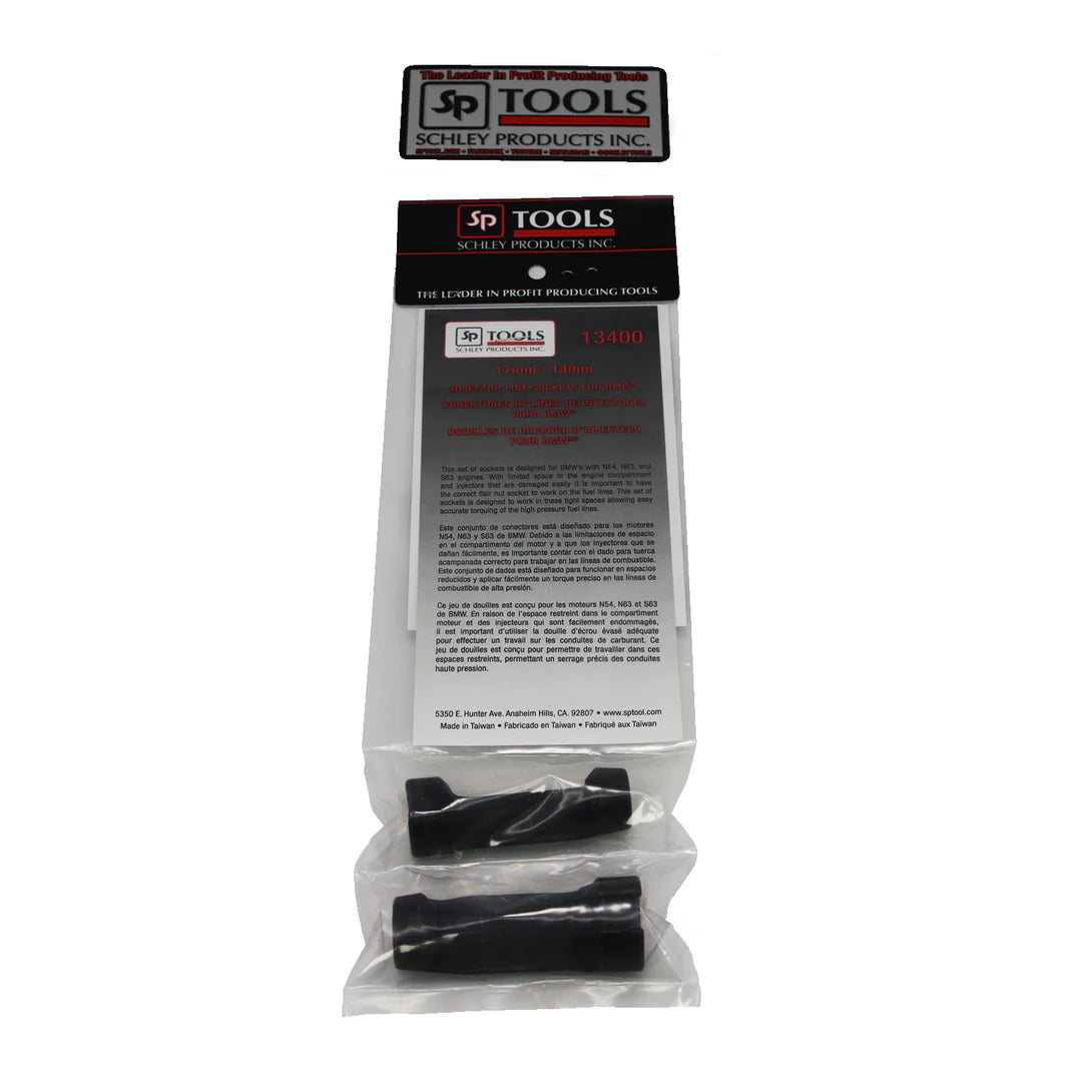 Schley Tools - BMW FUEL LINE SOCKET SET 2-PC (14MM-17MM)