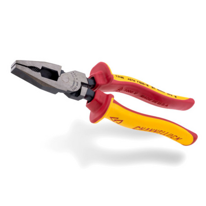Channellock 8-Inch XLT™ Combination Linemen's Pliers w/ 1000V Insulated Grip