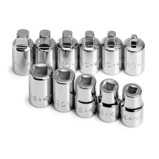 SK Tools USA - 11 Piece 3/8" Drive Pipe Plug Socket Set