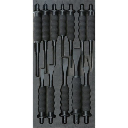 Sonic Tools - Gripped Chisel & Punch Set, 12-PCS - SMALL SFS