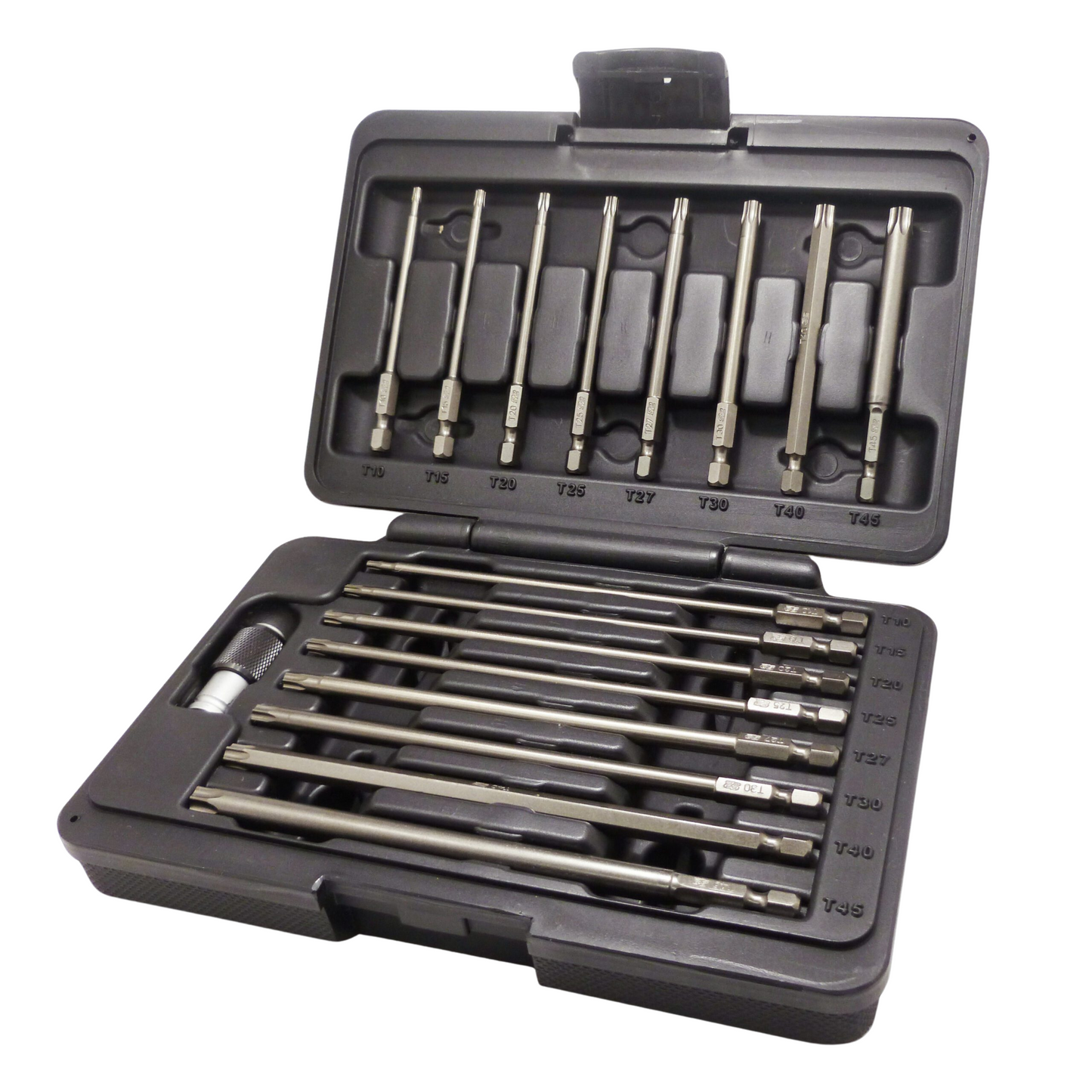 VIM Tools - Power Drive TORX Plus Bit Set, IP10 thru IP45, 17 piece Set