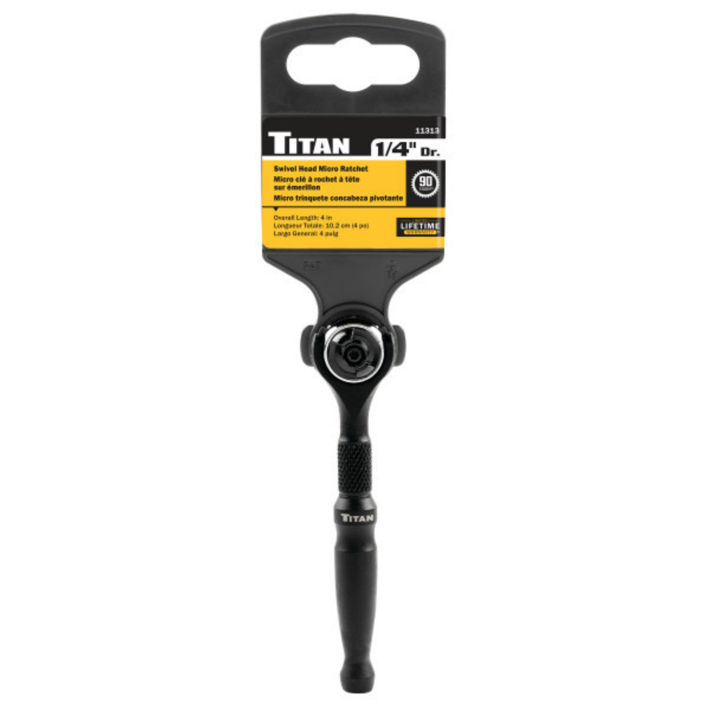 1/4 in. Drive Micro Swivel Ratchet (11313)
