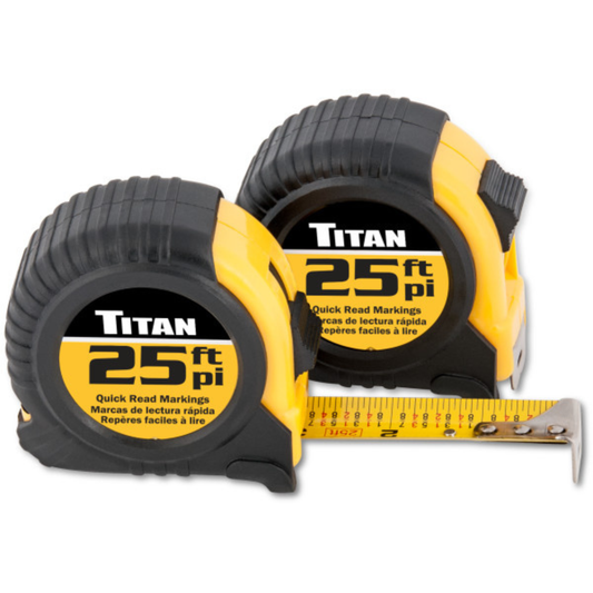 25 ft. 2 pk. Tape Measure (10901)