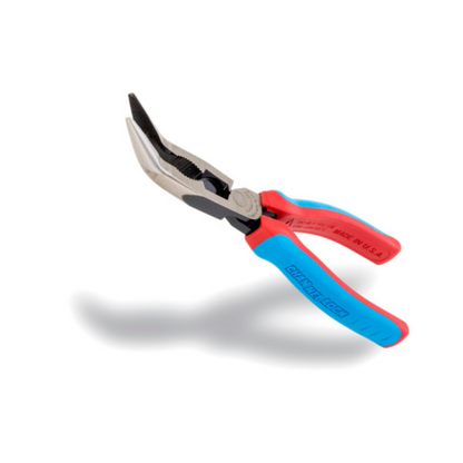 Channellock 8-Inch CODE BLUE® XLT™ Combination Bent Long Nose Pliers with Cutter