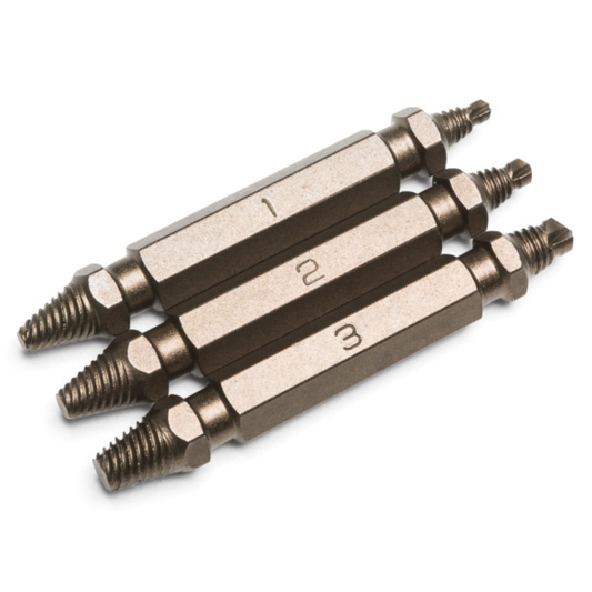 3 pc. Damaged Screw Extractor Set (11215)