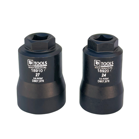 Schley Tools - SENSOR SOCKET SET (24MM & 27MM)