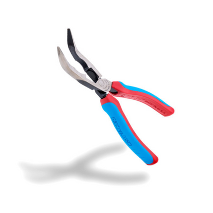 Channellock 8-Inch CODE BLUE® XLT™ Combination Bent Long Nose Pliers with Cutter