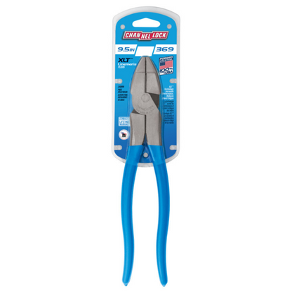 Channellock XLT™ Round Nose Linemen's Pliers (8.5" & 9.5")