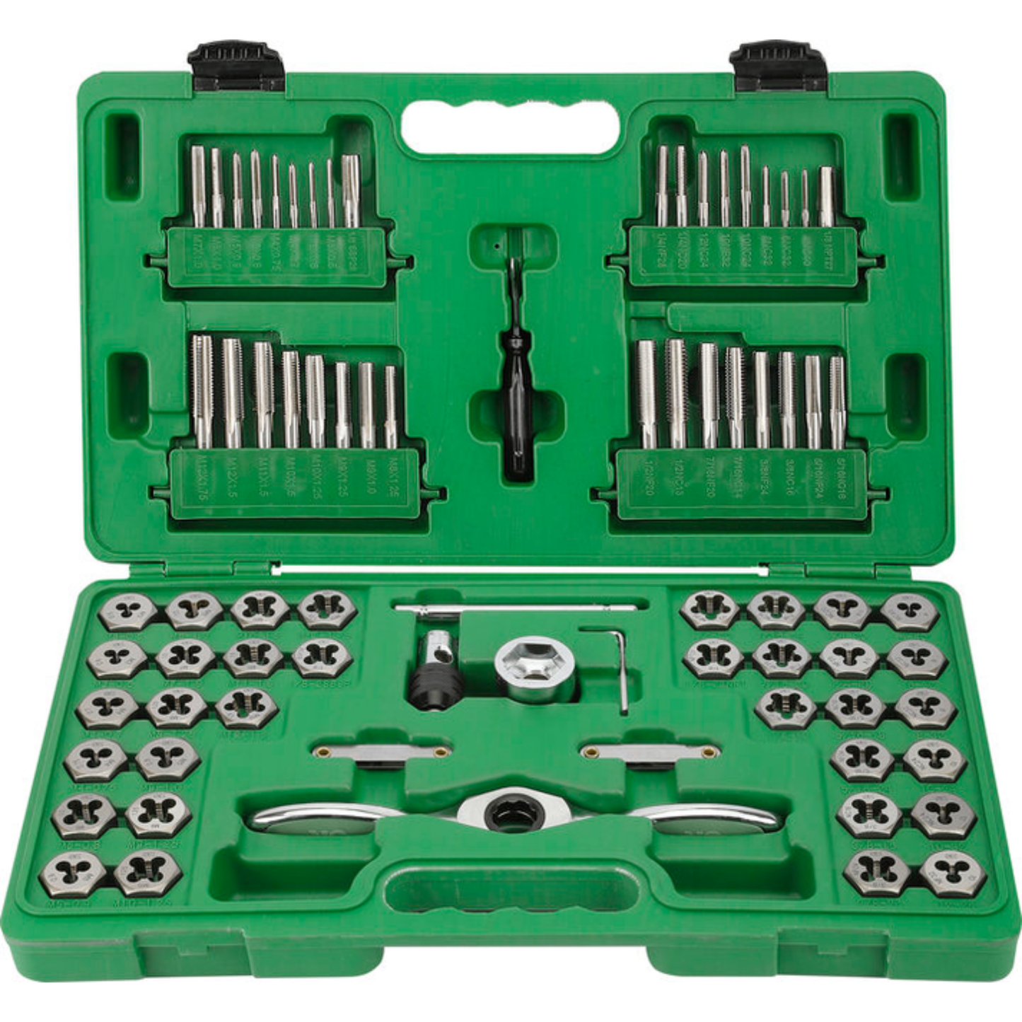 SK Tools USA - 75 Piece Ratcheting Tap and Die Set, #SK01520