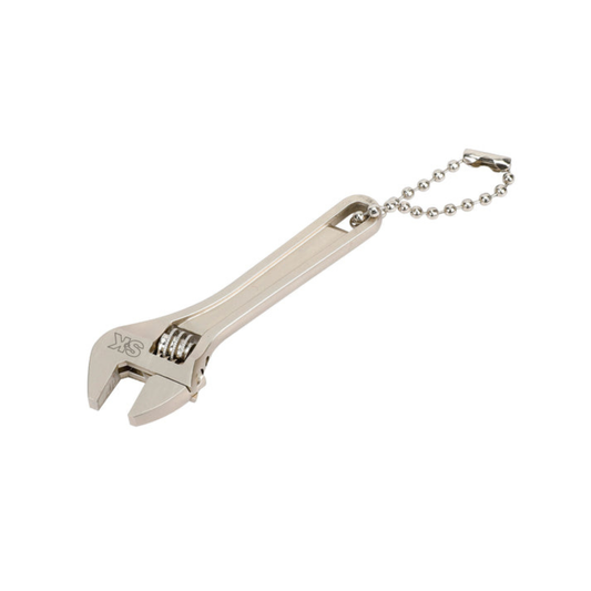 SK Tools USA - Mini Adjustable Wrench Keychain, 2.5", #SK04135