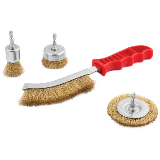 4 pc. Crimped Wire Brush Assortment (22209)