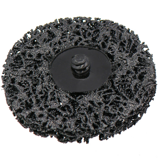 Shark Industries - 3″ Black Strip-Brite Pads with Twist-to-Lock Backing