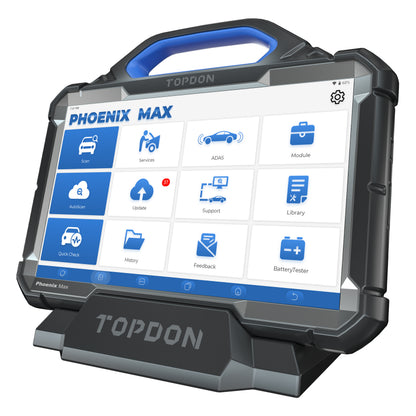 TOPDON 13.3" OE-Level Scan Tool, Docking Station & 4 Ch Oscilloscope