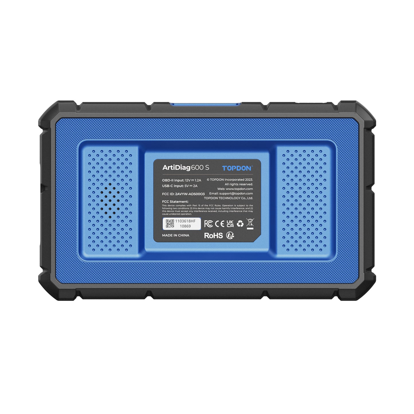TOPDON 5" Scan Tool - PCM/TCM/ABS/SRS Lifetime Updates 8 Ser Func