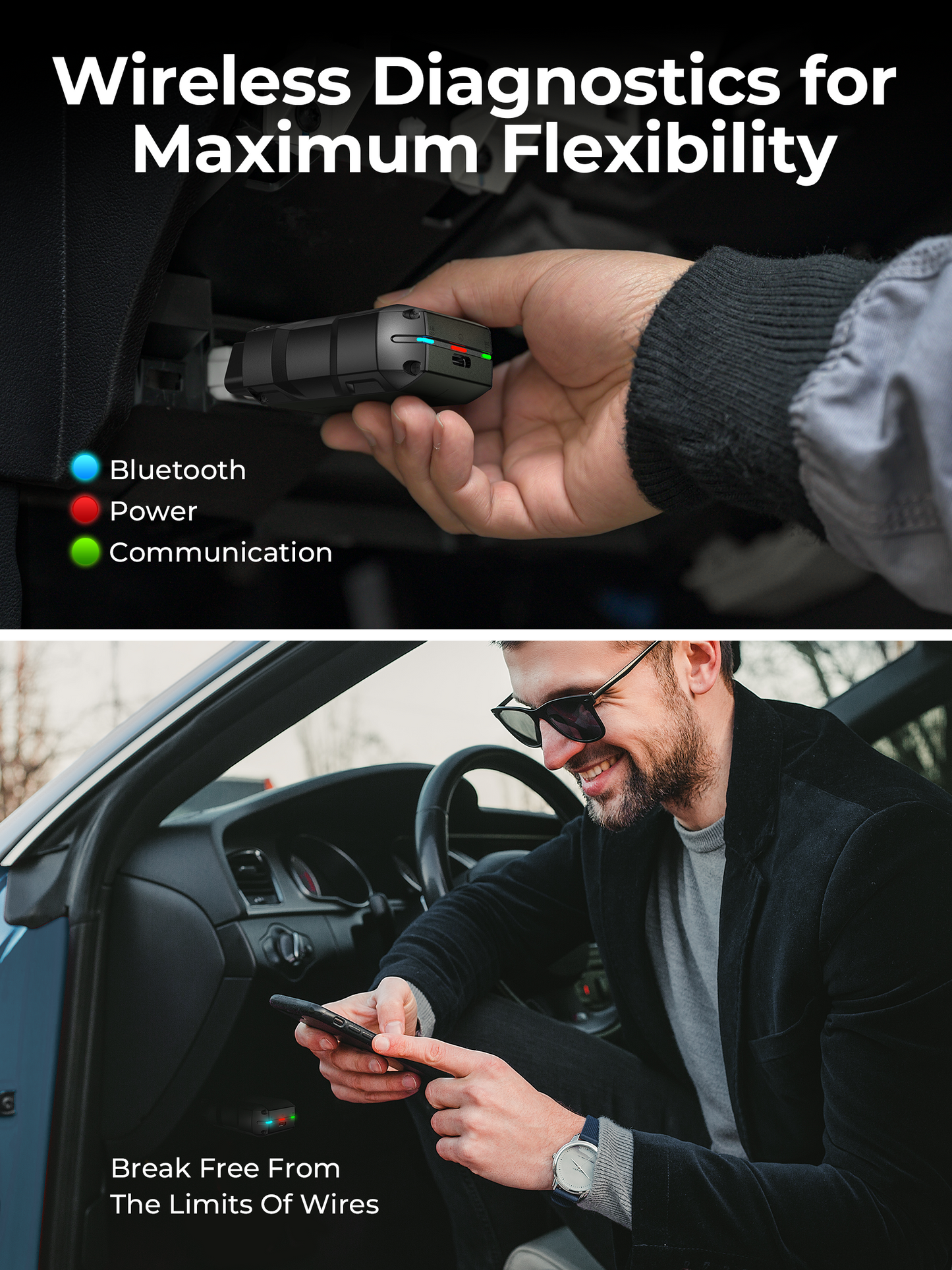 TOPDON Pocket-Size Bluetooth Scan Tool w/Bi-Directional Controls