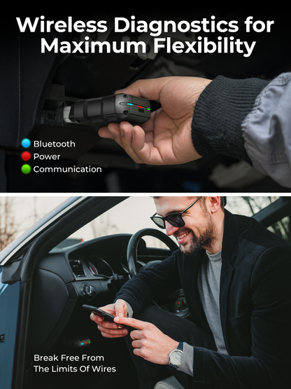 TOPDON Pocket-Size Bluetooth Scan Tool w/Bi-Directional Controls