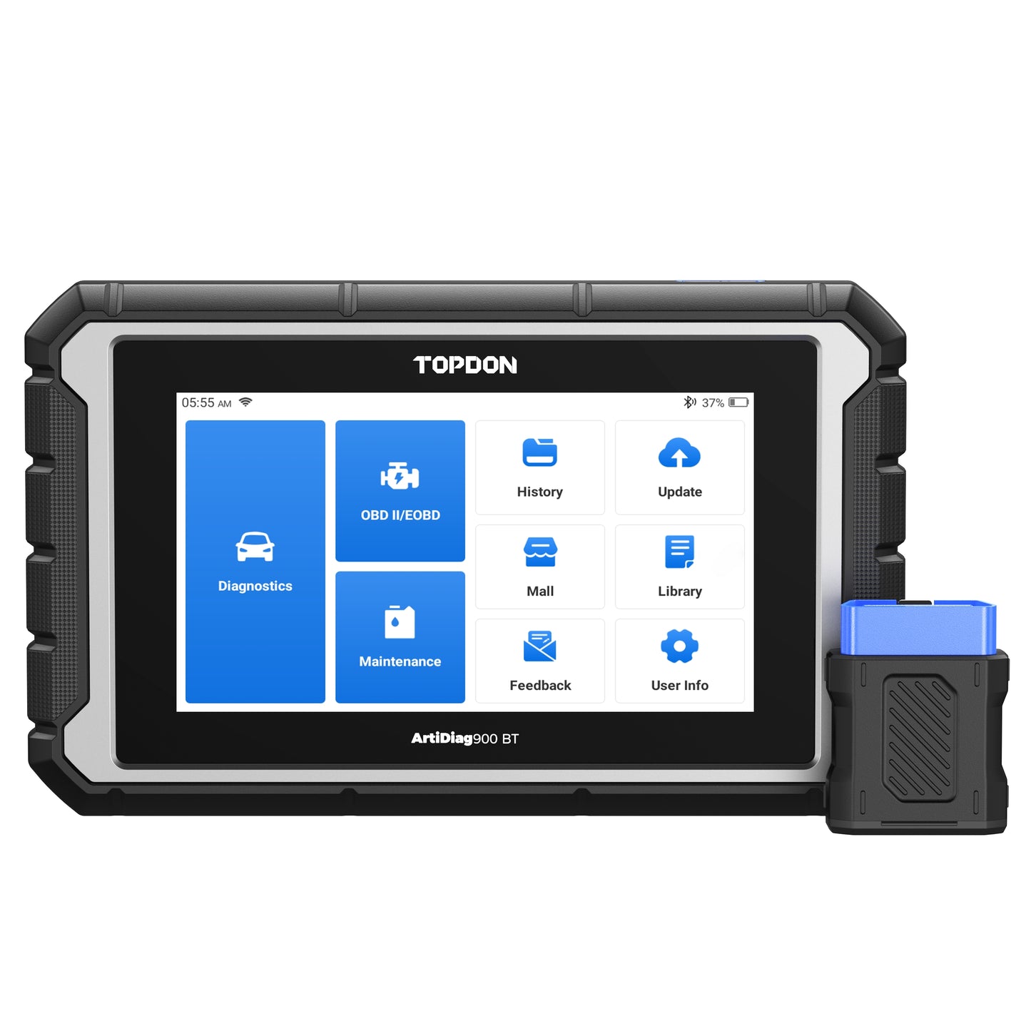 TOPDON 7" Bluetooth Scan Tool w/Serv Functions & Bi-Directional