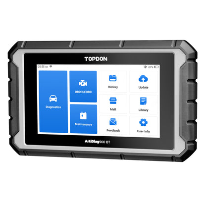 TOPDON 7" Bluetooth Scan Tool w/Serv Functions & Bi-Directional