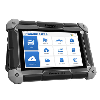 TOPDON 8" OE-Level Scan Tool, Serv Funcs, Bi-Directional Controls