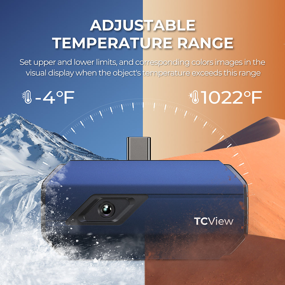 TOPDON Thermal Imaging Camera for Android Devices 256x192 Resolution
