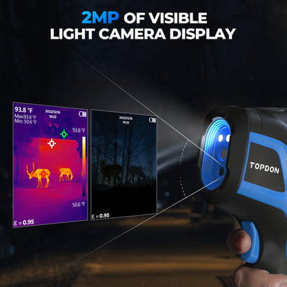 TOPDON Handheld Thermal Imaging Camera, Dual Camera, High Temp Range