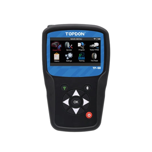 TOPDON Advanced TPMS Tool with OBDII, Wi-Fi, 5 Year Updates
