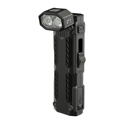 Nitecore EDC09 Swivel Head 1600 Lumen Rechargeable EDC Flat Flashlight