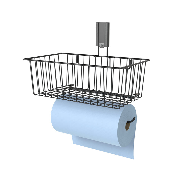 Gator Magnetics - Utility Magnetic Basket with Towel Bar - Holds up to 35 lbs