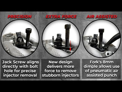 ProMAXX Ford 6.7L Power Stroke Fuel Injector Puller Lift Kit and Pad